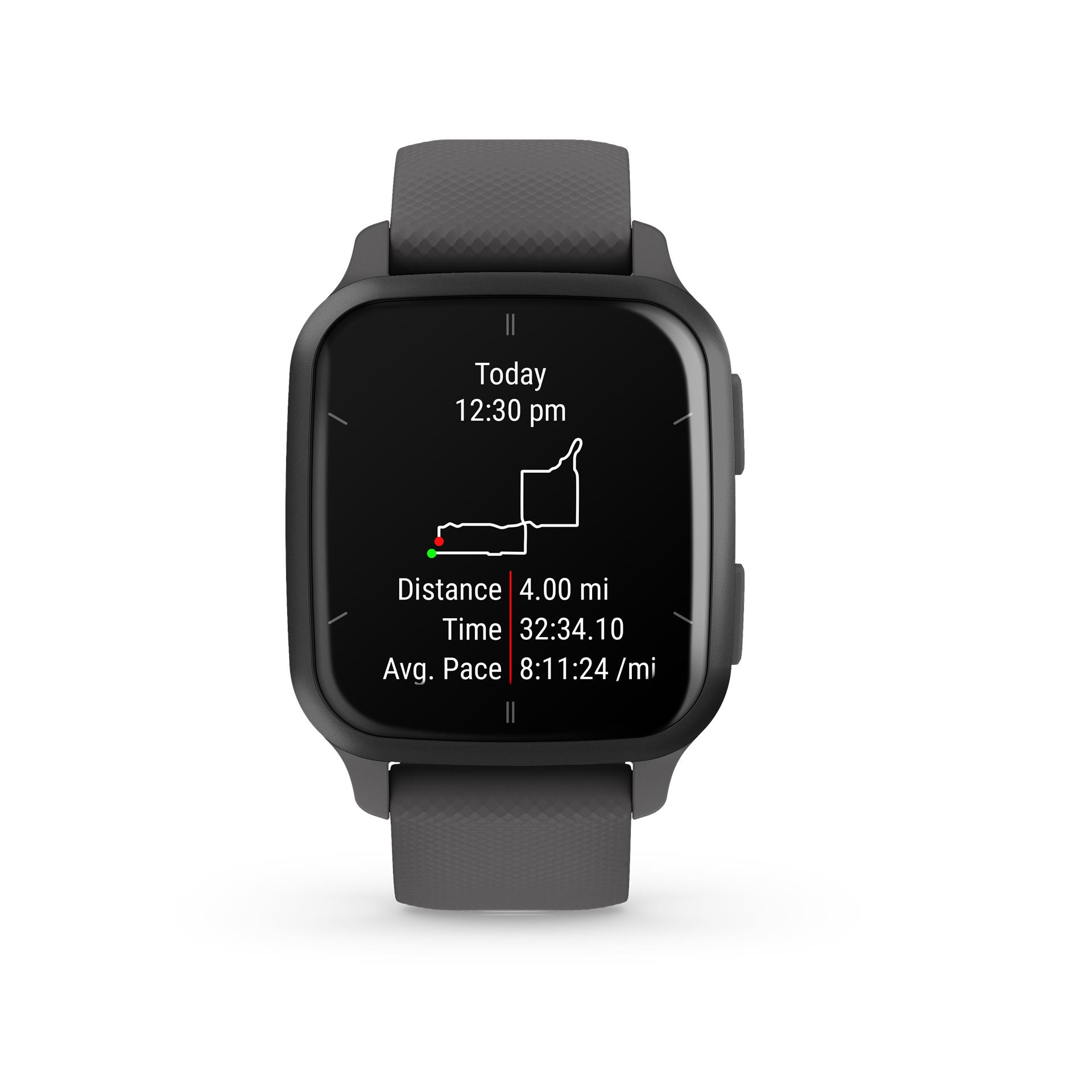 Garmin Venu Sq 2 Smartwatch, Dark Grey