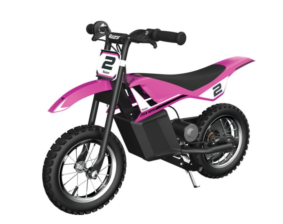 Razor Dirt Rocket MX125 dviratis, rožinis