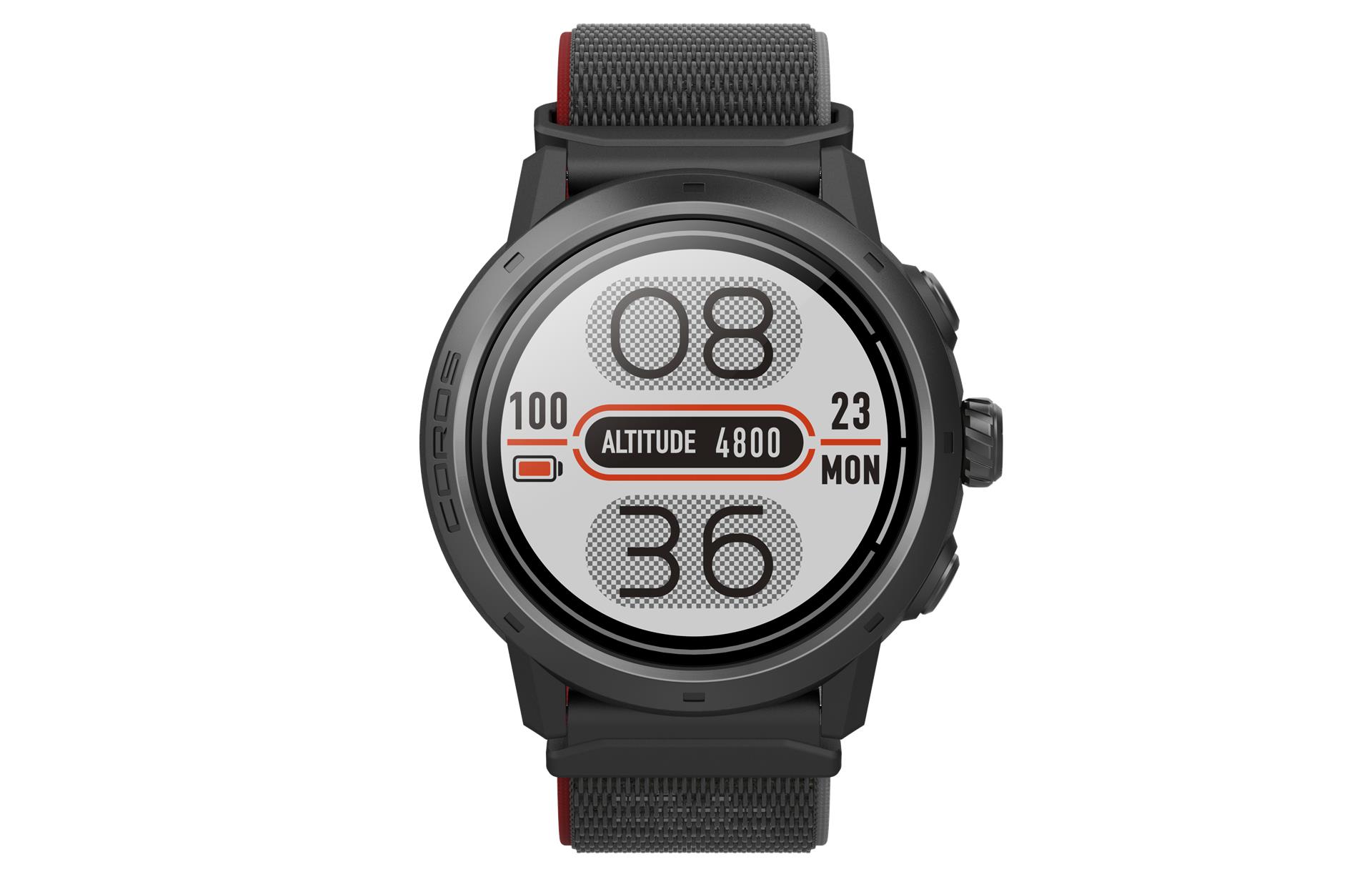 COROS APEX 2 Pro GPS laikrodis skirtas lauko veiklai, juodas