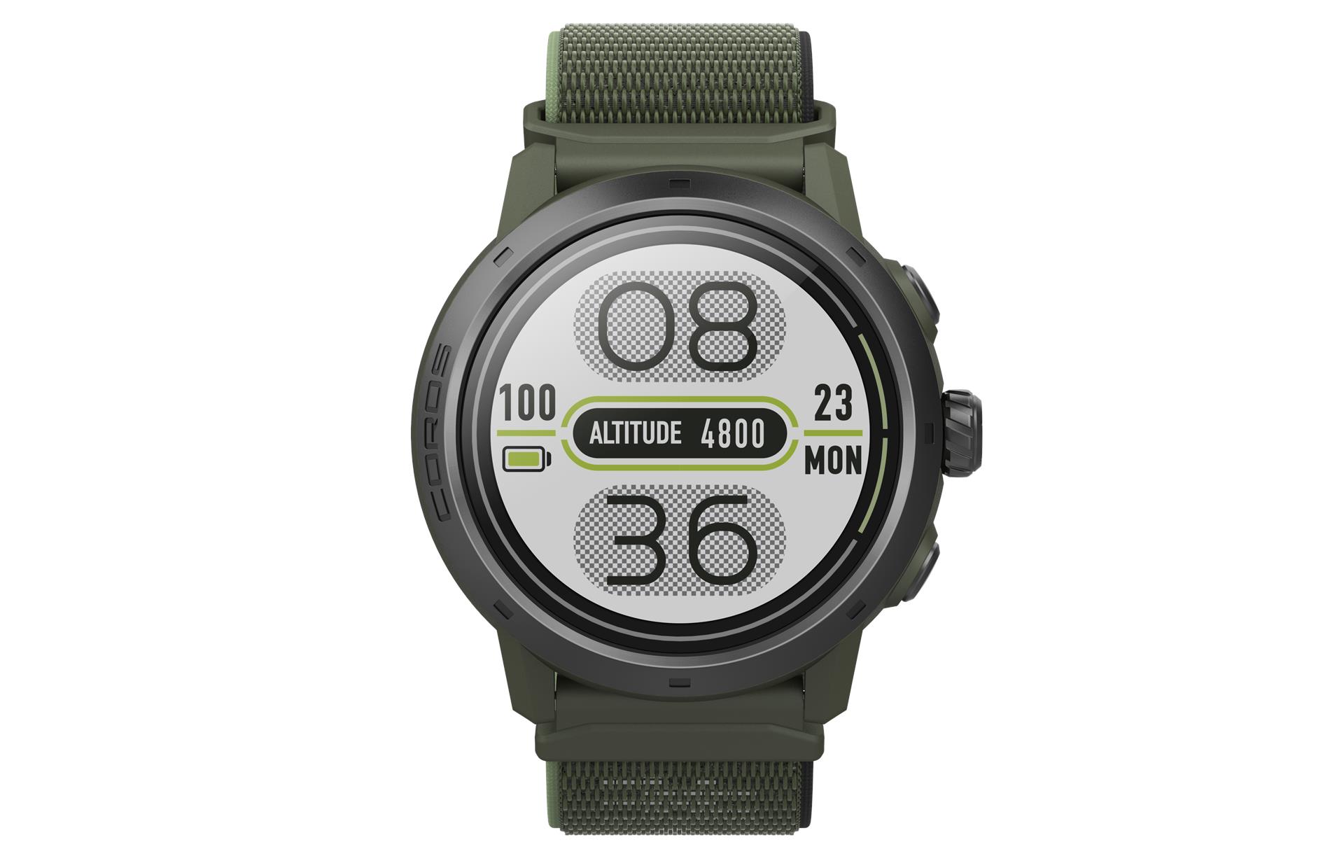 COROS APEX 2 Pro GPS pulkstenis āra aktivitātēm, zaļš